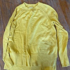 Yellow sweater